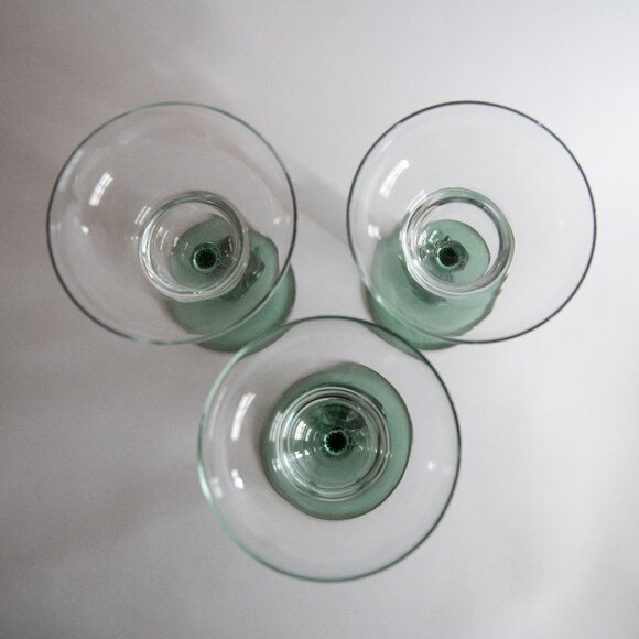 Set of 3 Vintage Cristal d'Arques Sleeping Siesta Man Cactus Margarita Glasses - Picture 6 of 9